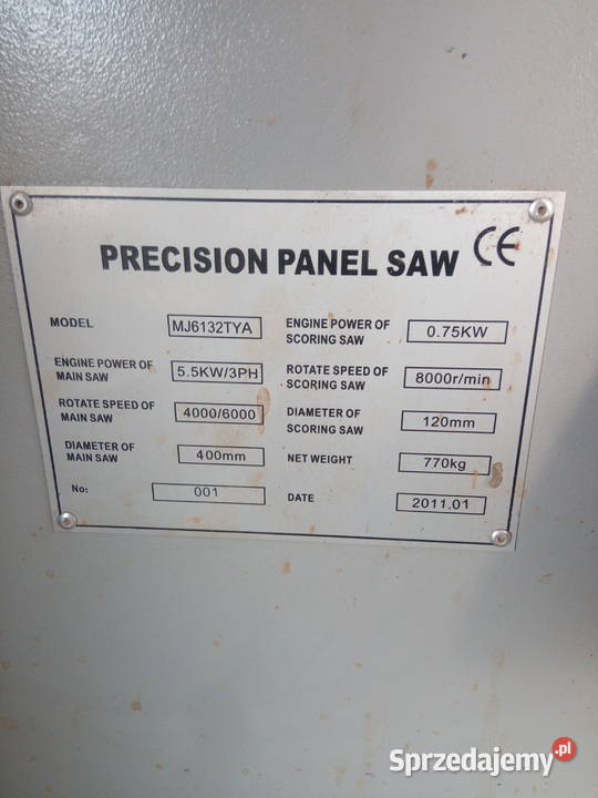 Piła formatowa MAKTEK MJ6132TYA Rawica-Józefatka sprzedam