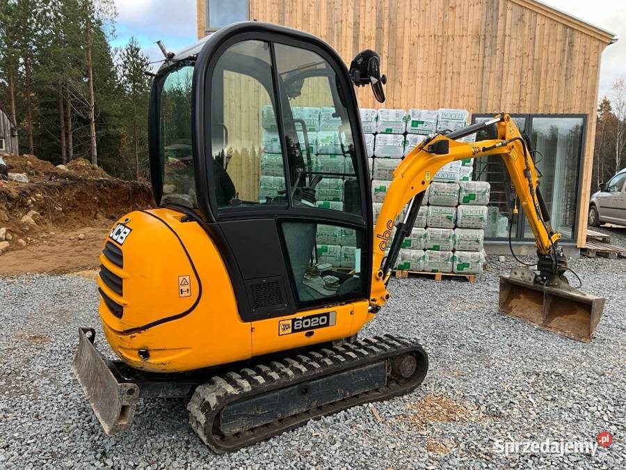 JCB 8020 Rok produkcji 2008 Łódź