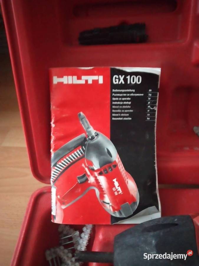 gwożdziarka HILTI GX 100 łódzkie Łódź