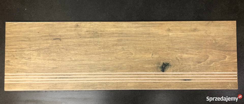 Płytki na schody drewnopodobne 100x30 schody Łask