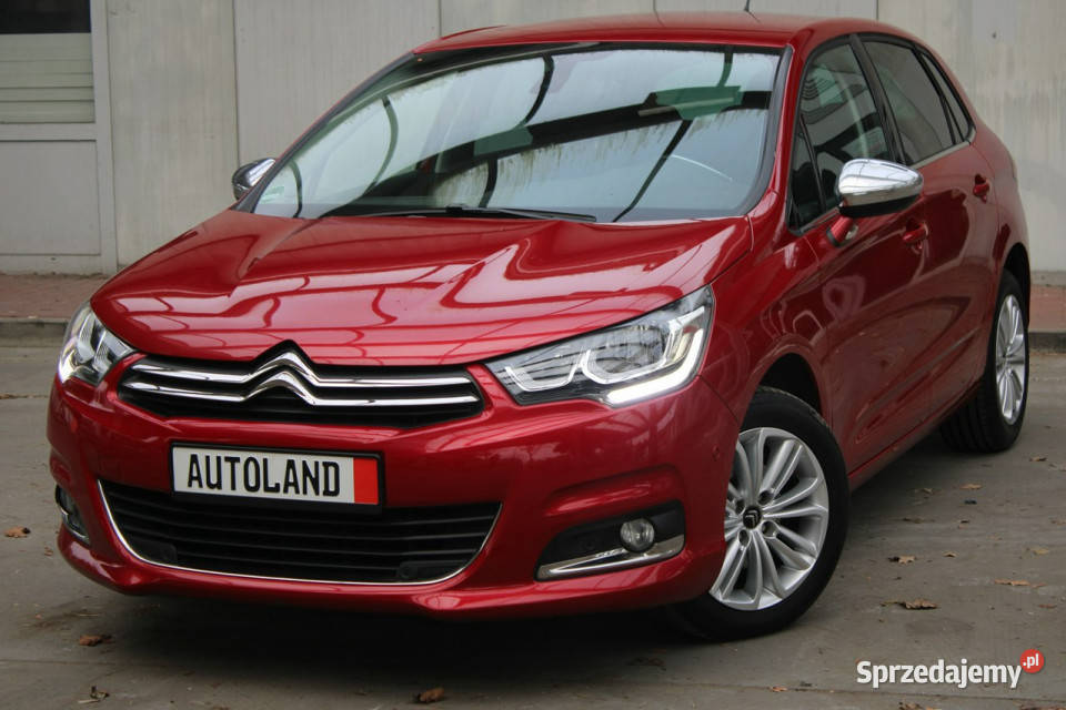 Citroen C4 EXCLUSIVEOrglakierBogate czujnik deszczu Gliwice