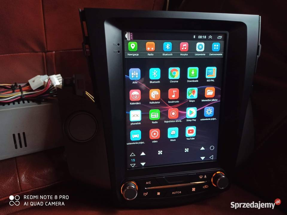 Radio android 10 toyota RAV4 0815 nowe Tesla 132 Szczytno sprzedam