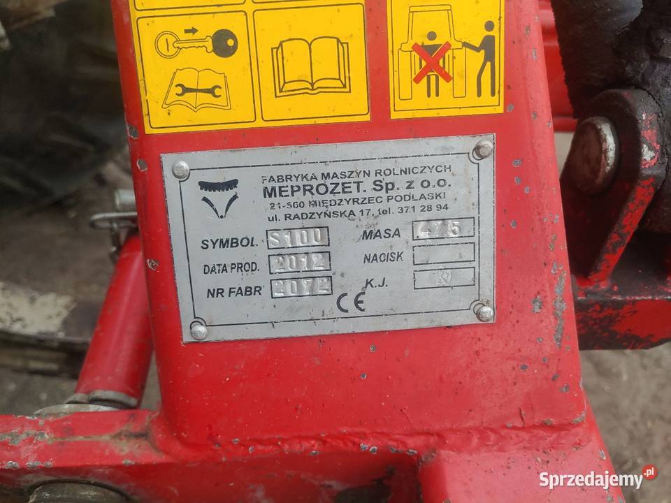 Siewnik do kukurydzy Meprozet m 100 Zaręby Kościelne