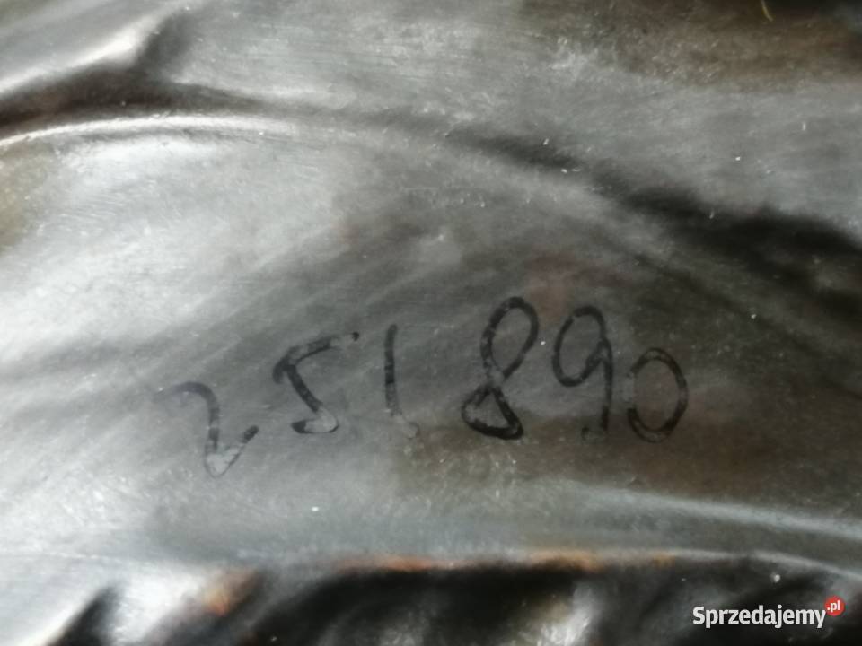 Talerz z mosiądzu portret Rubens z żoną Izabelą