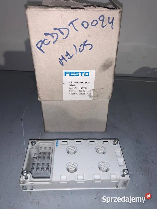 Festo CPXAB4M12X25POL 195704 Blok przyłączeniowy mazowieckie Warszawa
