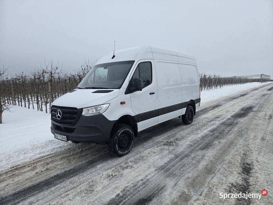 MERCEDES SPRINTER 907 4X4 30V6 elektrycznie ustawiane fotele mazowieckie Grójec sprzedam