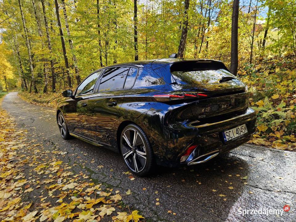 Peugeot 308 GT 12 Turbo 2021 Zadbany nawigacja Wisła