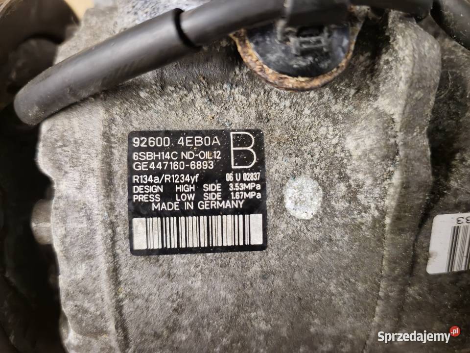 Renault Nissan agregat klimatyzacji 92600 4EB0A Klimatyzacja Jelenia Góra