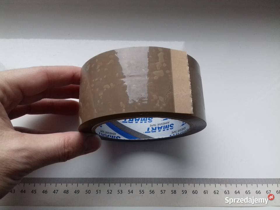 6x Taśmy pakowe przylepne Smart brązowa 48mmx91m Bydgoszcz