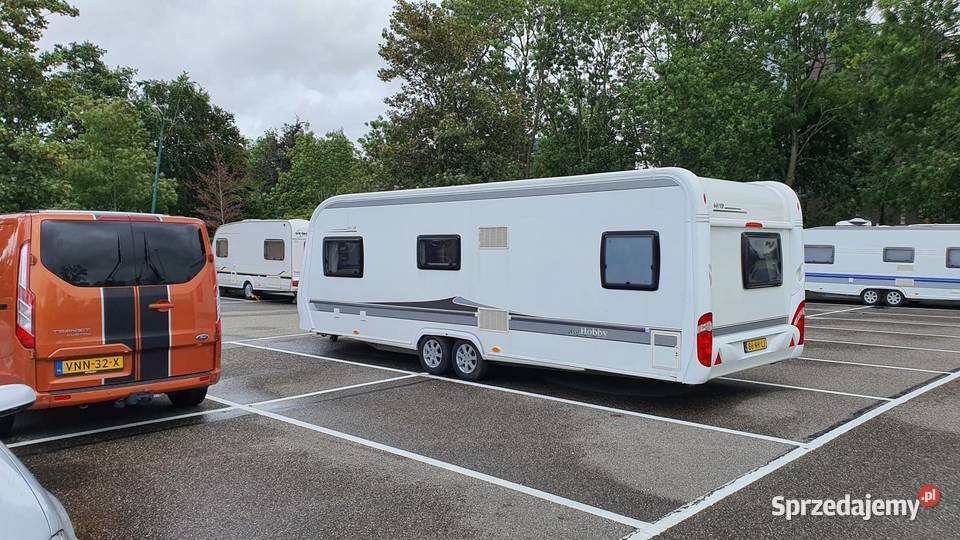 Przyczepa kempingowa Hobby 645 vip śląskie