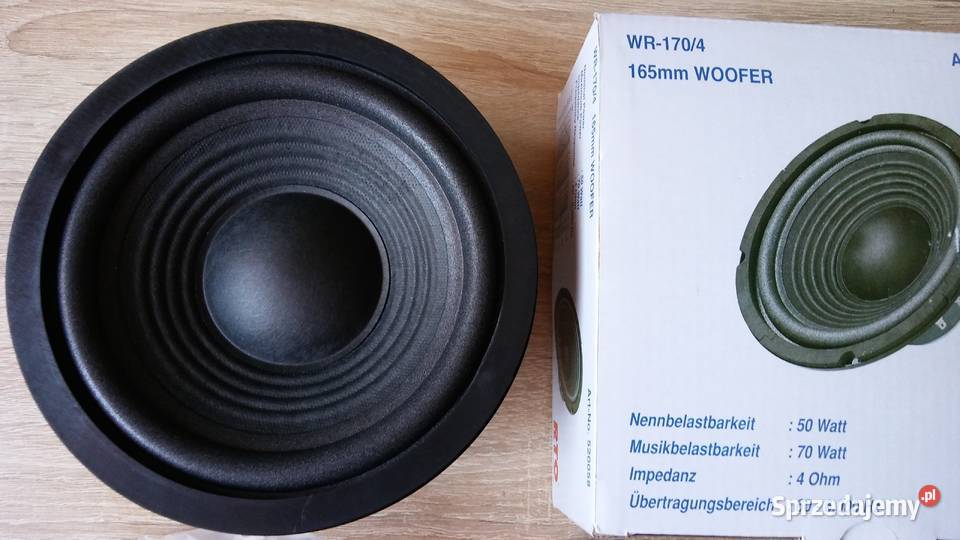 Glośnik RTO Woofer 165mm Wrocław