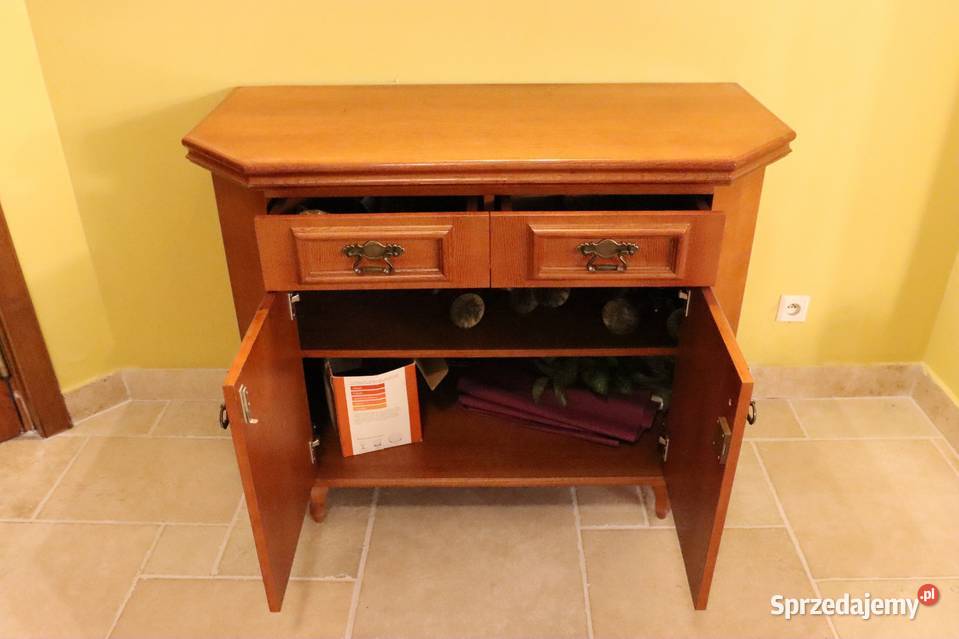 Piękna DREWNIANA komoda śląskie Pszczyna