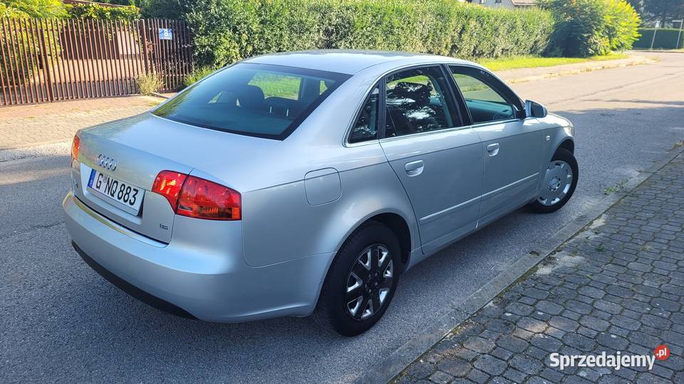 AUDI A4B7 16 MPI 8V OPŁACONY KLIMA ELEKTRYKA garażowany A4 Końskie