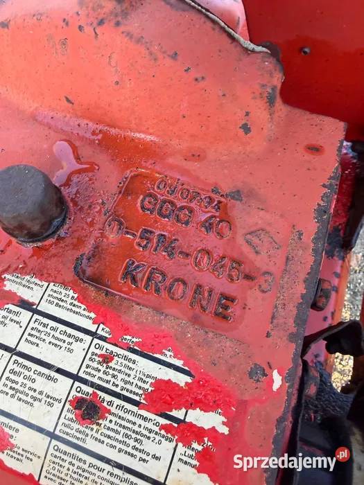 Glebogryzarka frezarka KRONE TRS85 Uszkodzona z Janów