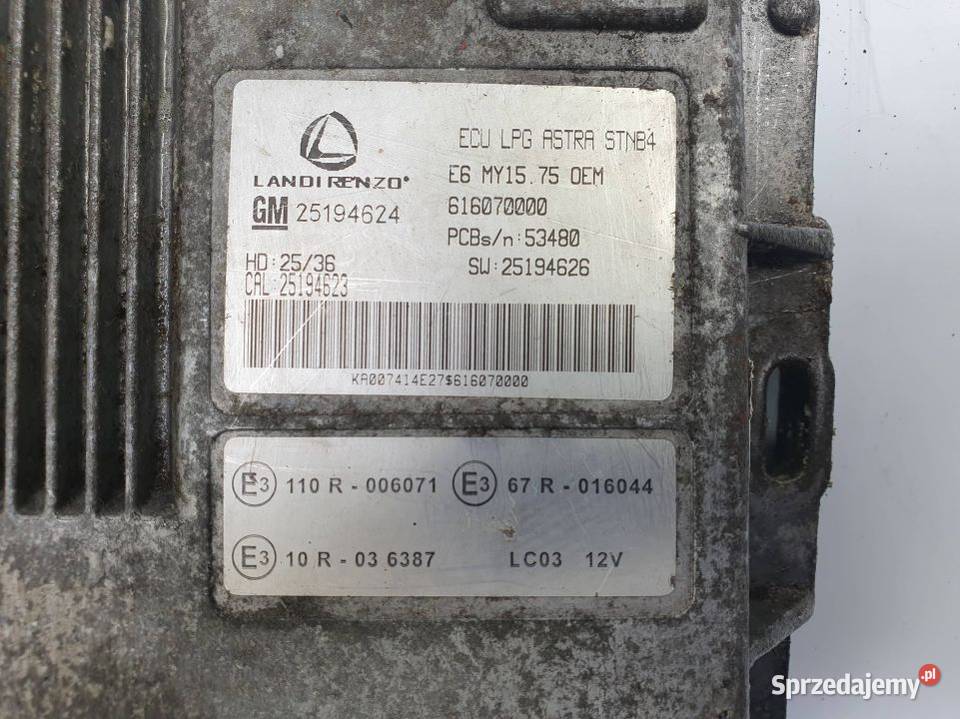 MODUŁ OPEL ASTRA J 25194624 Lipno