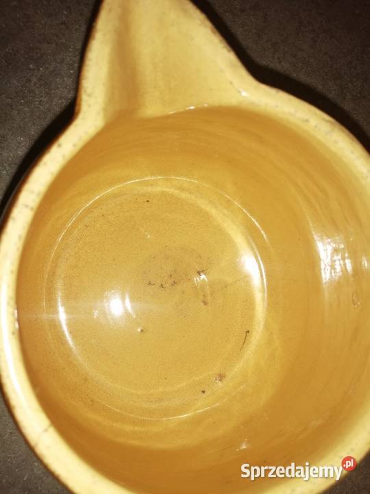 ceramiczny dzbanek mlecznik PRL Siemianowice Śląskie