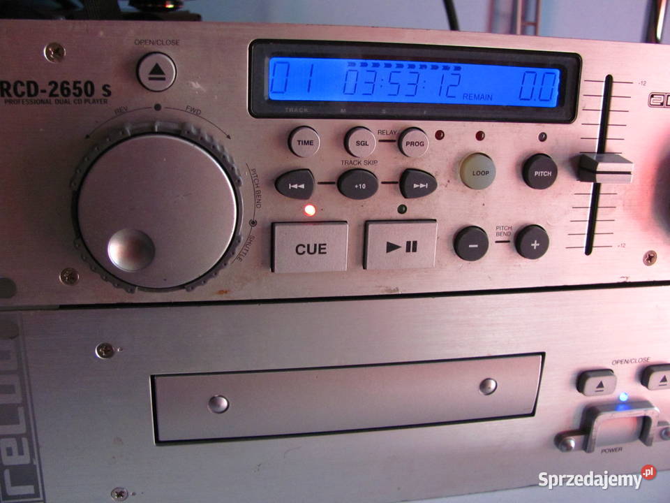 Konsola DJ mikser audio odtwarzacz CD niedrogo Łódź