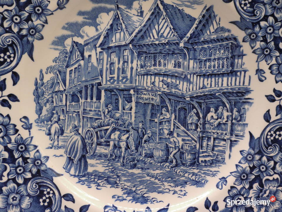 Angielski Talerz Kolekcjonerski Royal Tudor Ware Raszków