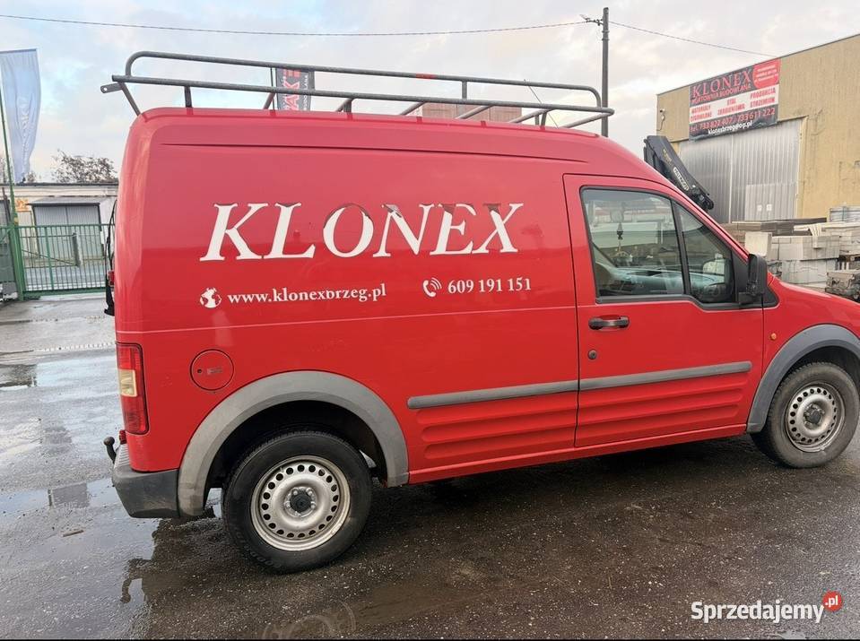 Ford Connect 18 td 90 czerwony Skarbimierz