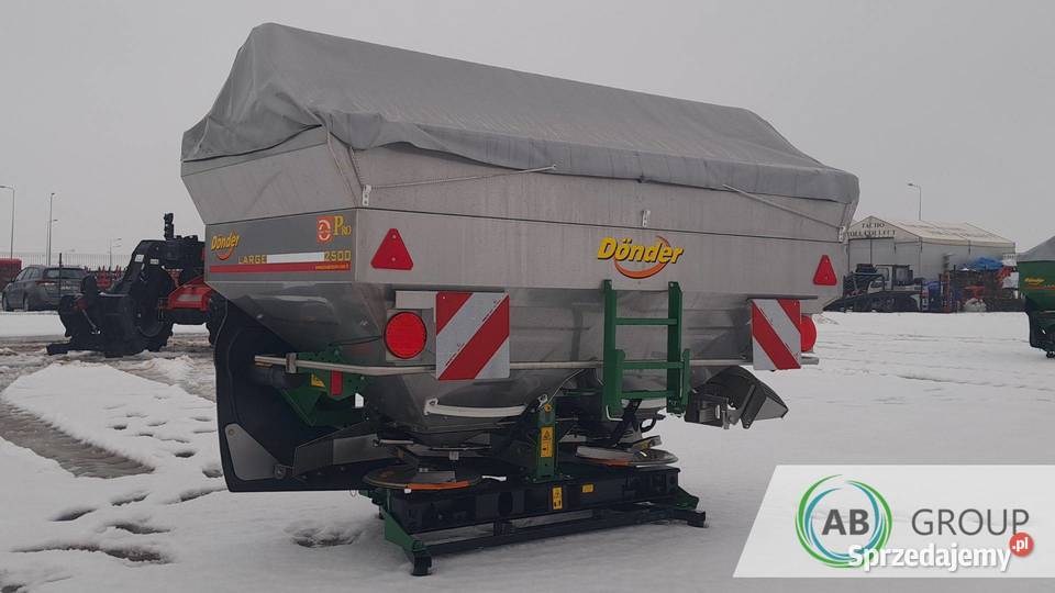 Rozsiewacz nawozów Donder CGSA 2500 Pro INOX nieuszkodzony