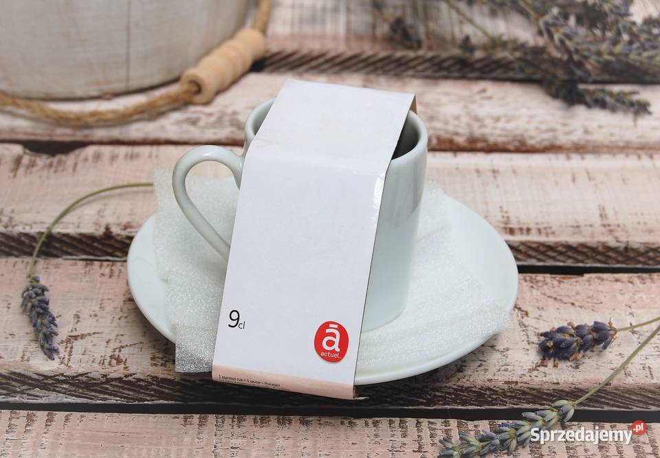 Filiżanka do espresso ze spodkiem porcelana Akcesoria do kawy Lublin