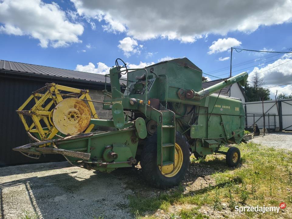 John Deere 330 z sieczkarnią Bukowie sprzedam