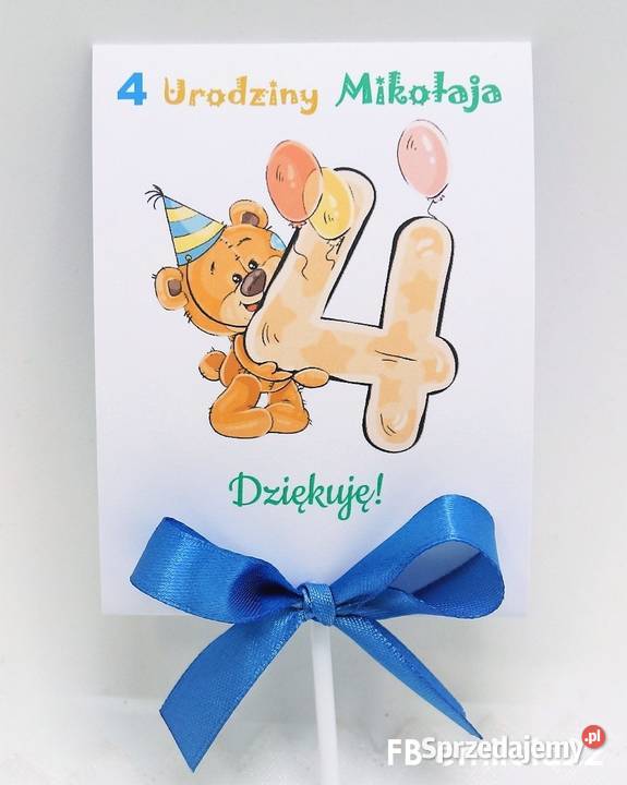 Lizaki jako podziękowanie gości z okazji urodzin