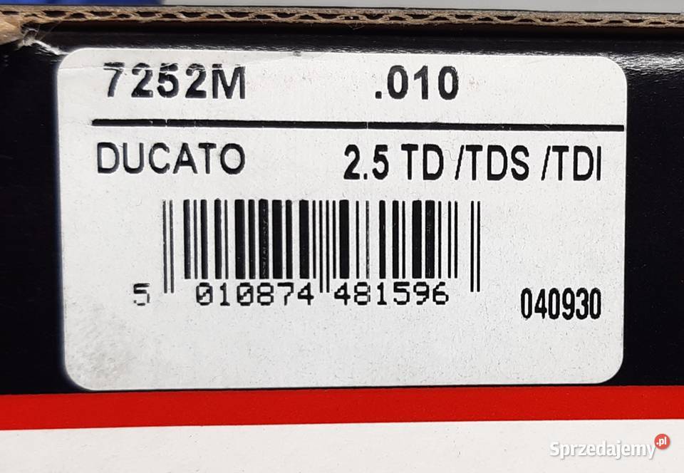 PANEWKI KORBOWODOWE FIAT DUCATO 25 TD TDS TDI osobowe Mielęcin