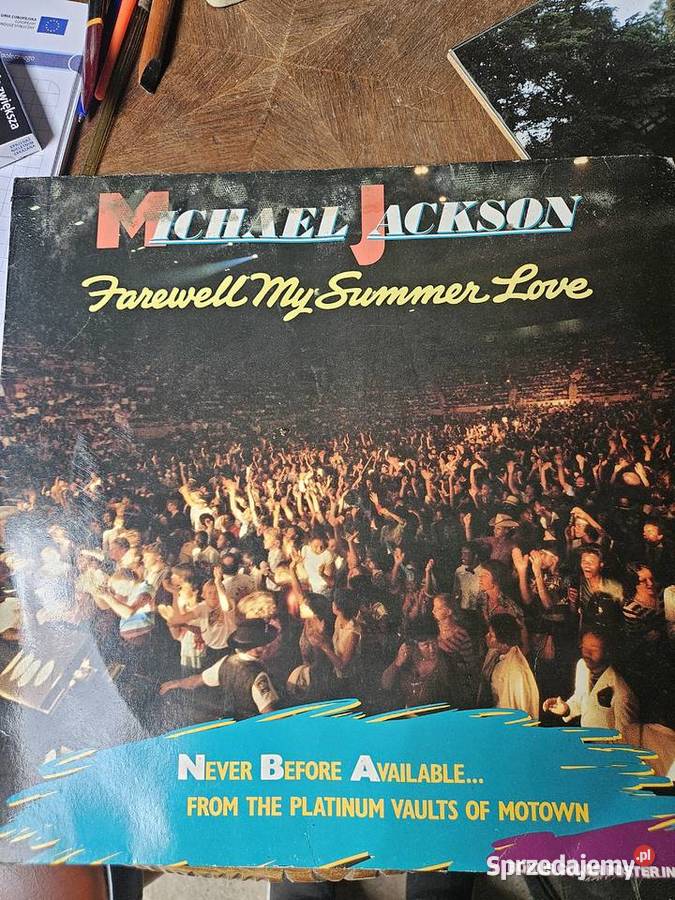 Płyta winylowa Michael Jackson farwell my summer Poznań