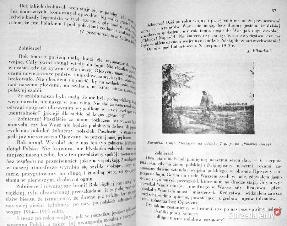 Józef Piłsudski o sobie z pism rozkazów i Chełm