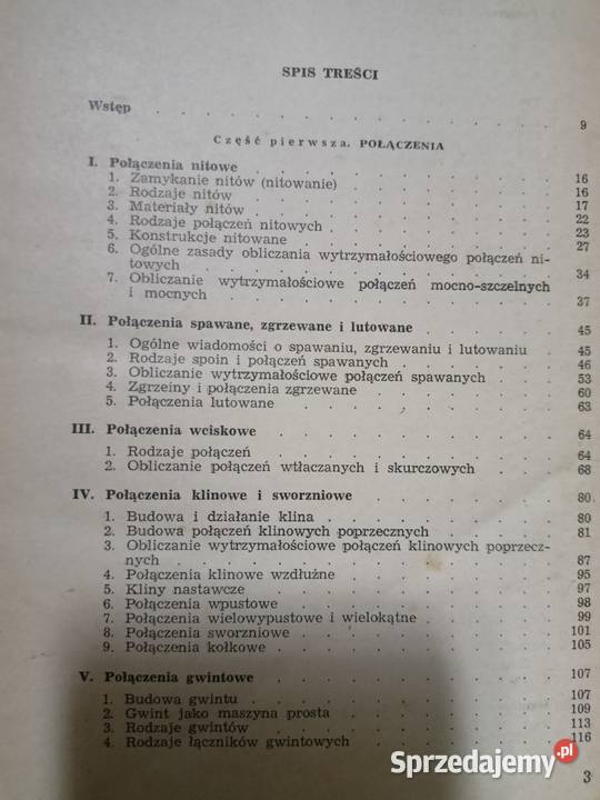 Części maszyn książki Warszawa księgarnia Praga Rok wydania 1976 mazowieckie