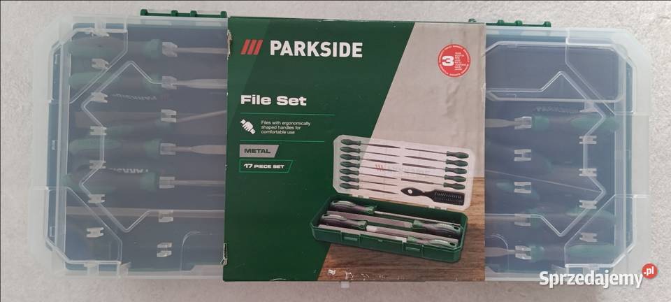 PARKSIDE pilniki warsztatowe zestaw 17 elementów Ełk
