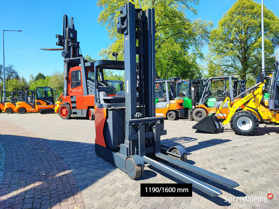 Wózek widłowy elektryczny reach truck Linde Kęty