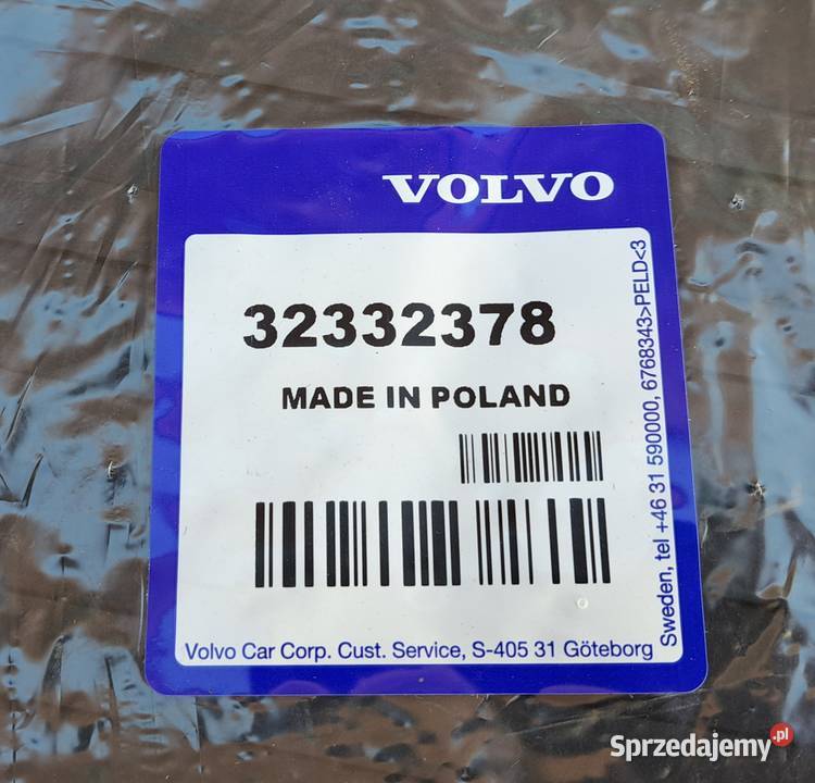 Oryginalne dywaniki gumowe Volvo XC60 II 2018 OE Mielęcin