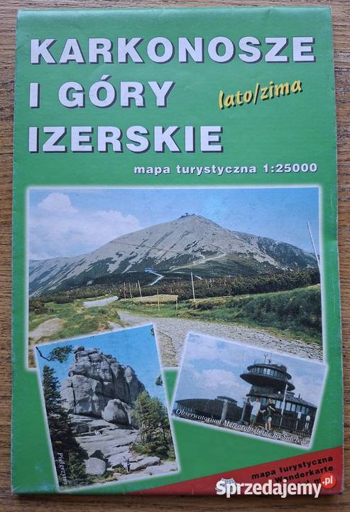 Karkonosze i Góry Izerskie latozima 125 000 Rok wydania 2011 małopolskie Kraków