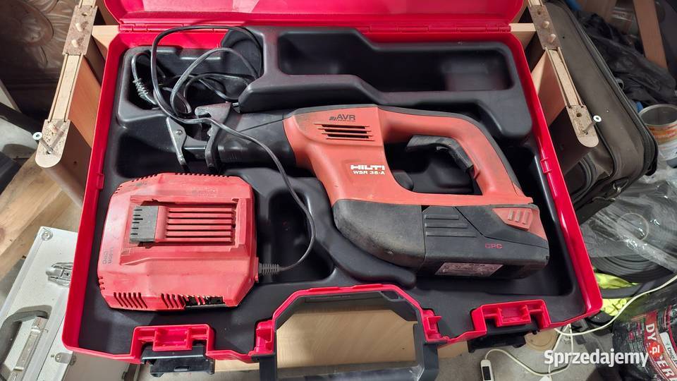 HILTI WSR 36A piła szablasta lisica lubuskie Zielona Góra
