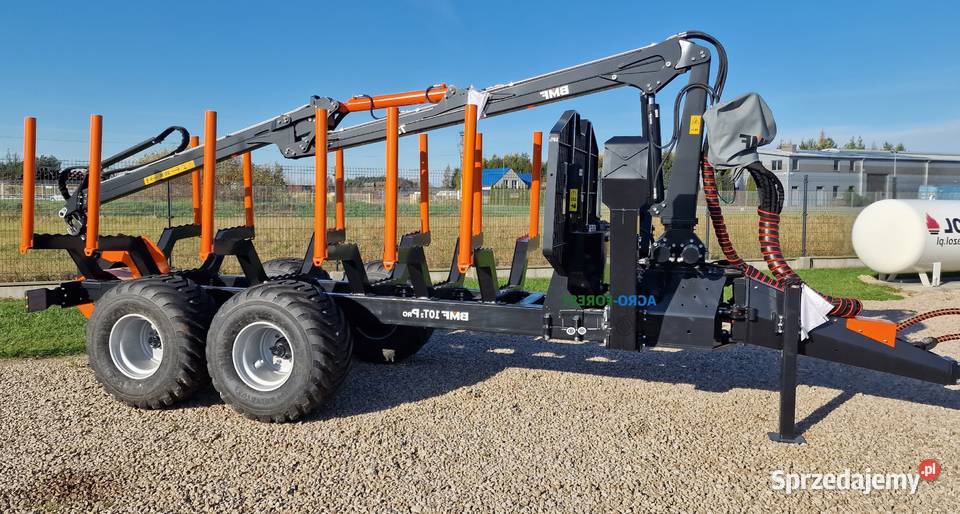 Nowa Przyczepa Leśna BMF 10T2Pro720 Pompa Sulęcin