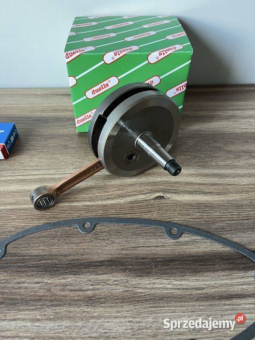 NOWY KOMPLETNY WAŁ KORBOWY DUELLS ŁOŻYSKA śląskie Bielsko-Biała sprzedam