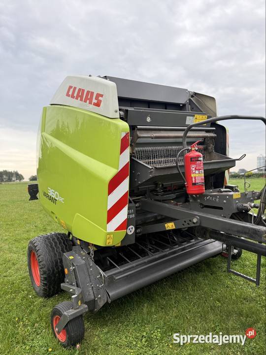 Claas variant 360rc pomorskie Linia