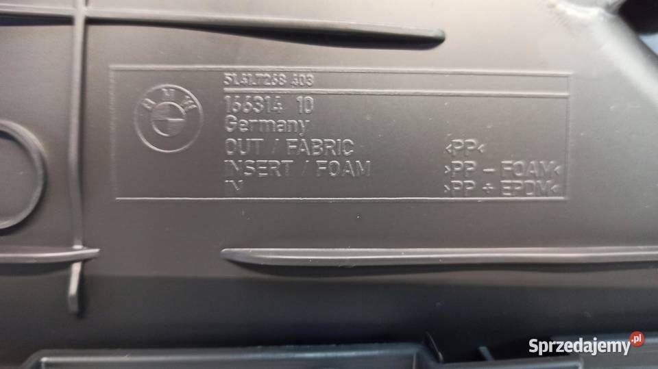 BMW F21 BOCZEK TAPICERKA DRZWI LEWY PRZÓD sprzedam