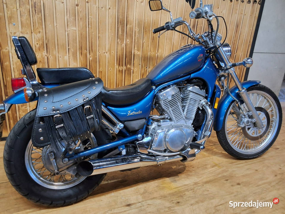 Suzuki Intruder Piekny motocykl regulacjach stan Suzuki Motoryzacja Stare Miasto