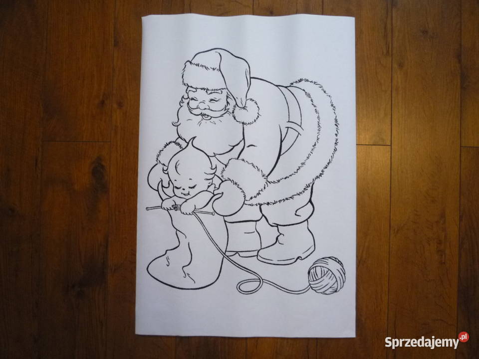 30 sztuk Mikołaj Święta Choinka Kolorowanki Plastyczne Szczecin sprzedam