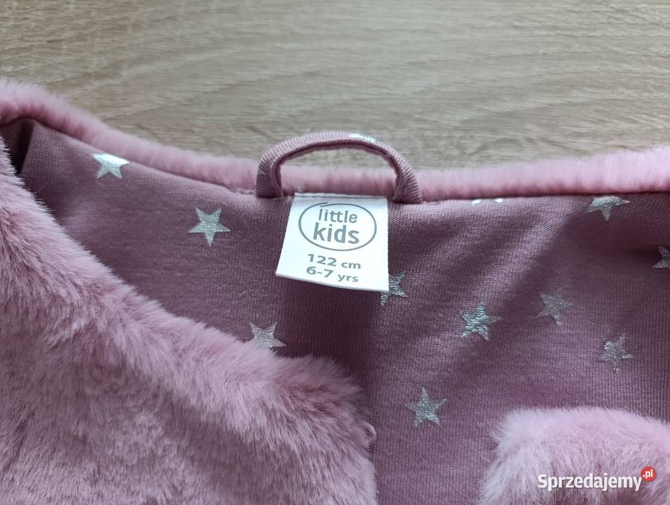 Kamizelka futerko różowe 122 pomorskie Kwidzyn sprzedam
