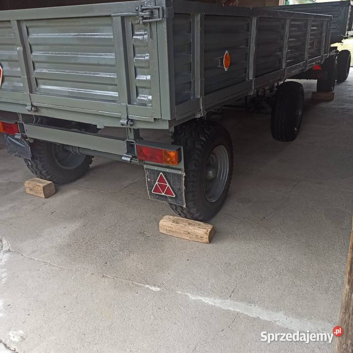 Przyczepa rolnicza SANOK D45S sztywna Ładowność Strzelin