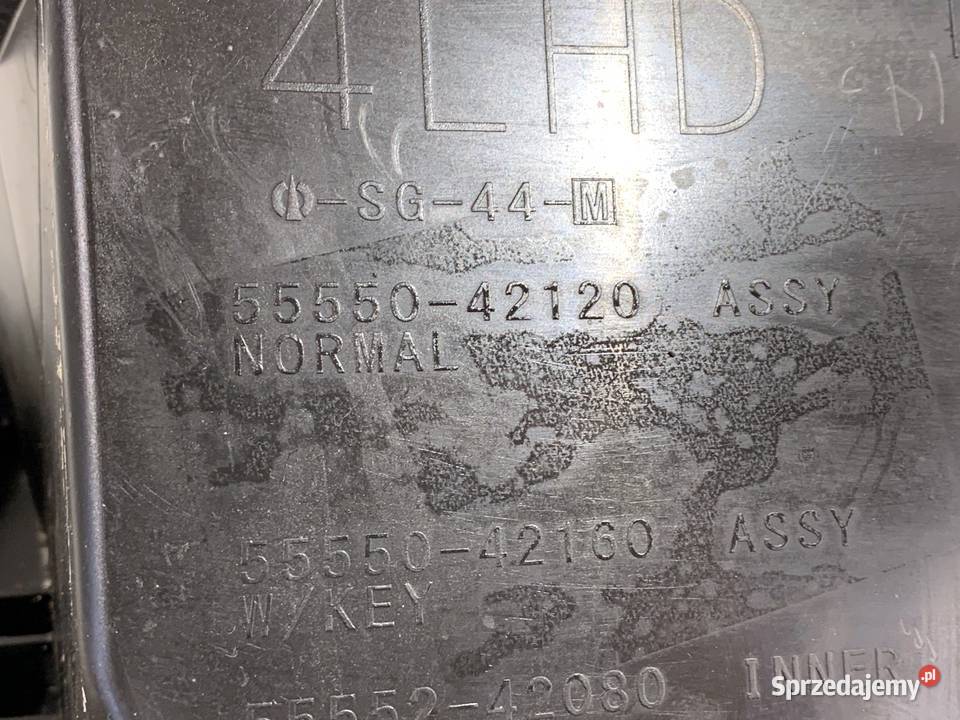 SCHOWEK PASAŻERA TOYOTA RAV 4 IV SUV 5555042120 osobowe