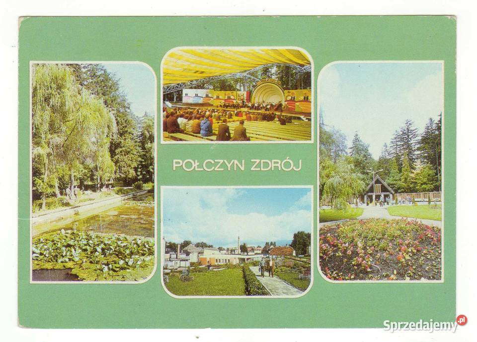 POŁCZYN ZDRÓJ POCZTÓWKA WIELOWIDOKOWA 6 Kolekcje