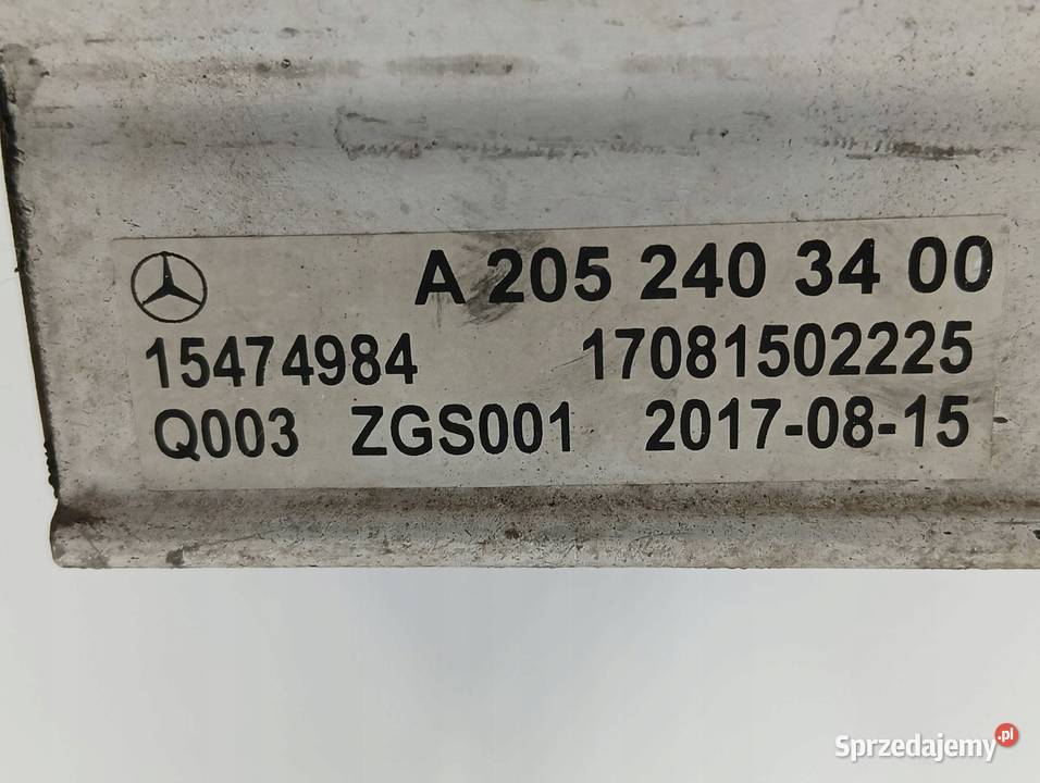 PODUSZKA SILNIKA A2052403400 MercedesBenz Cklasa osobowe