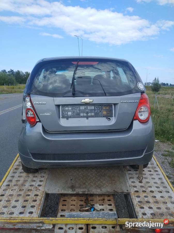 Chevrolet Aveo 2010 r T 255 12 B 77 Części Elbląg