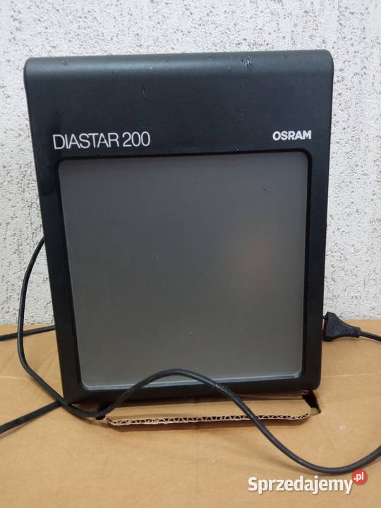 Diastar 200 Osram Rzutnik Do slajdów z Ekranem Antyki, Sztuka, Kolekcje Osieczna