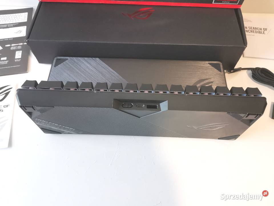 Klawiatura gamingowa ASUS ROG Falchion QWERTY IT Klawiatury i myszy Drezdenko